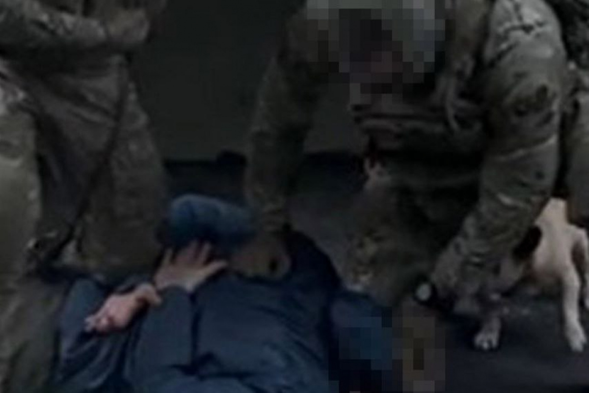 Задержание агента ГРУ на Донетчине. Фото: СБУ