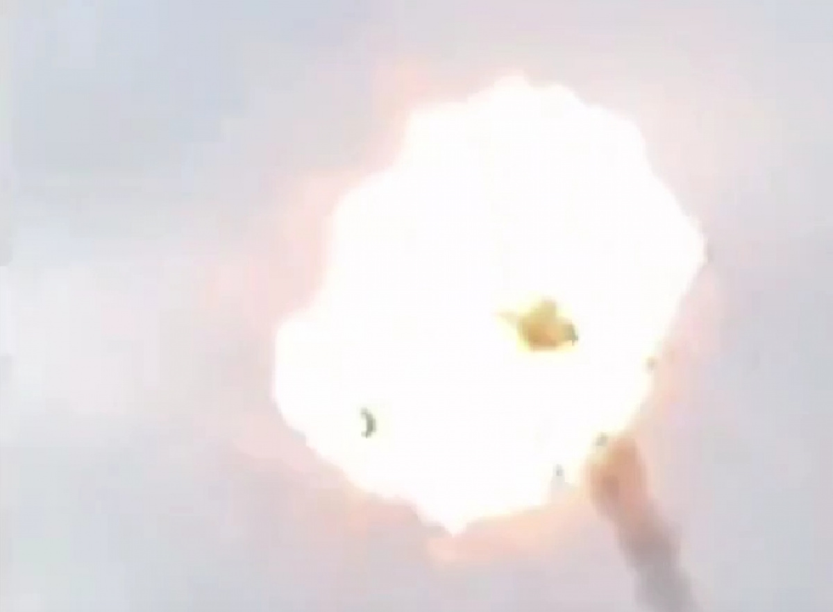 Момент ликвидации «Шахеда»