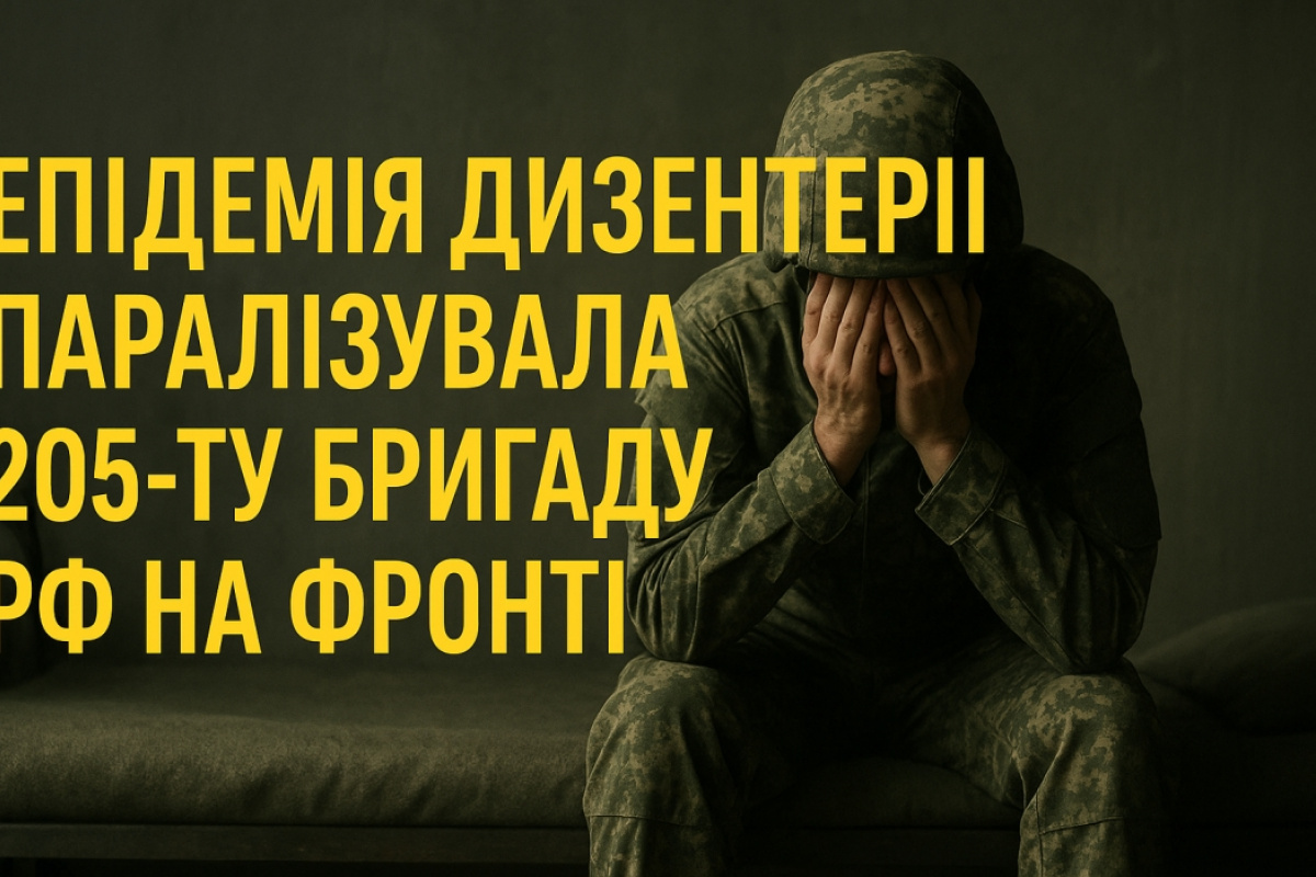 Російський військовий у тимчасовому шпиталі. Ілюстрація, створена ШІ.