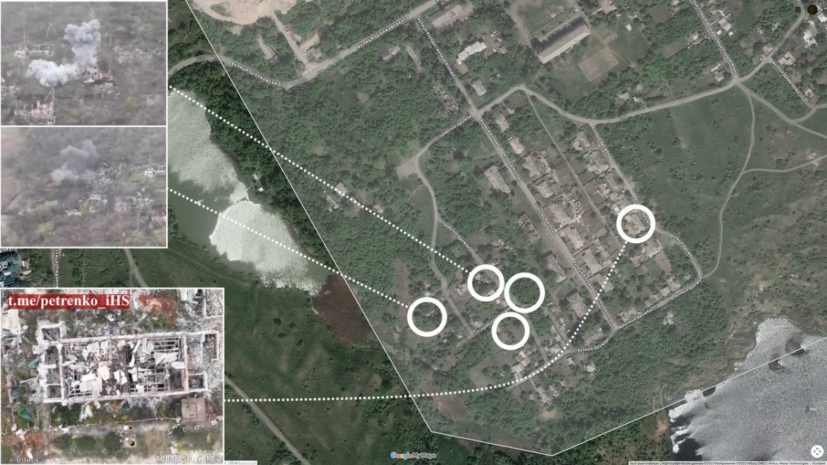 ВСУ провели зачистку в Часовом Яре. Скриншот: t.me/petrenko_iHS