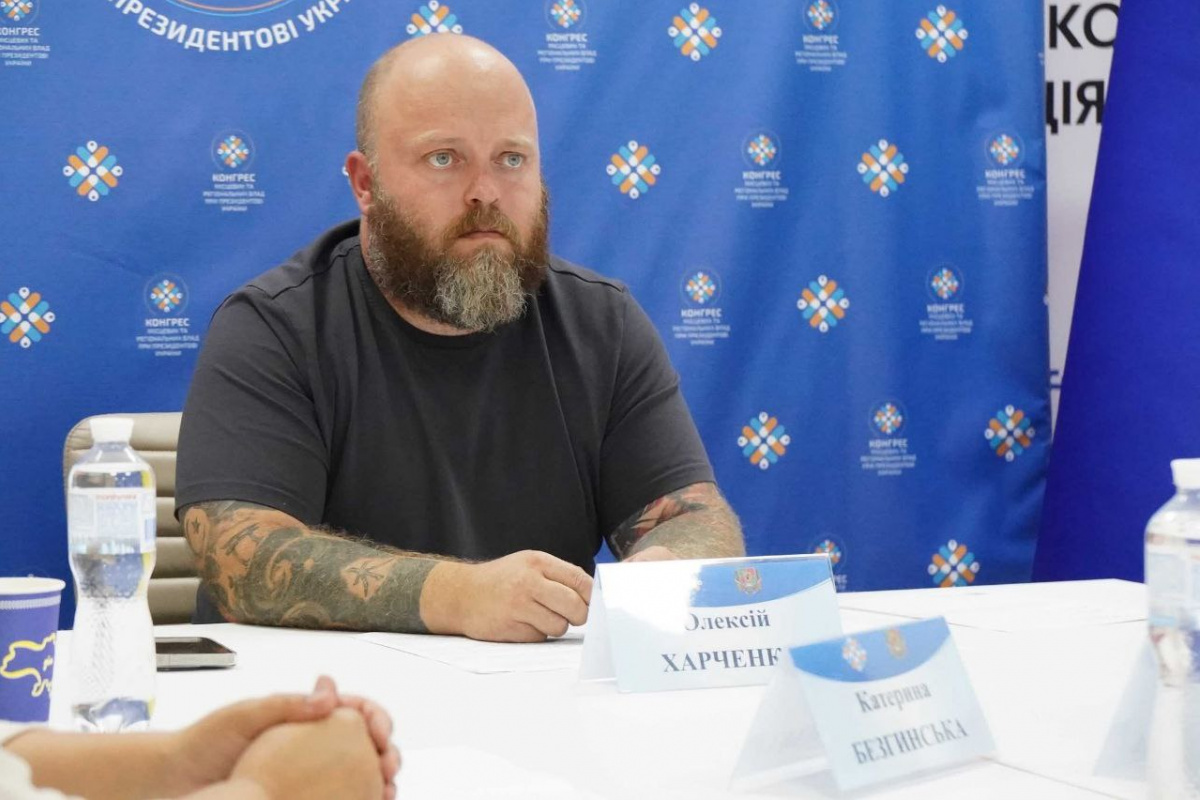 Глава Луганской областной военной администрации Алексей Харченко. Фото: ЛОВА