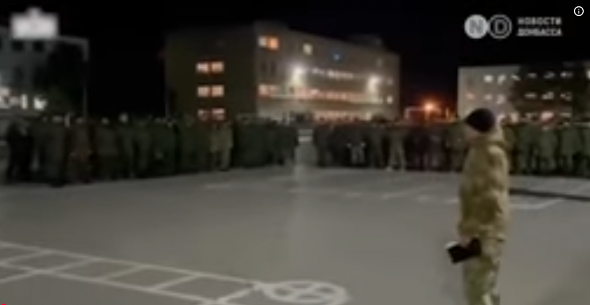 Примусова мобілізація на окупованих територіях. Скріншот