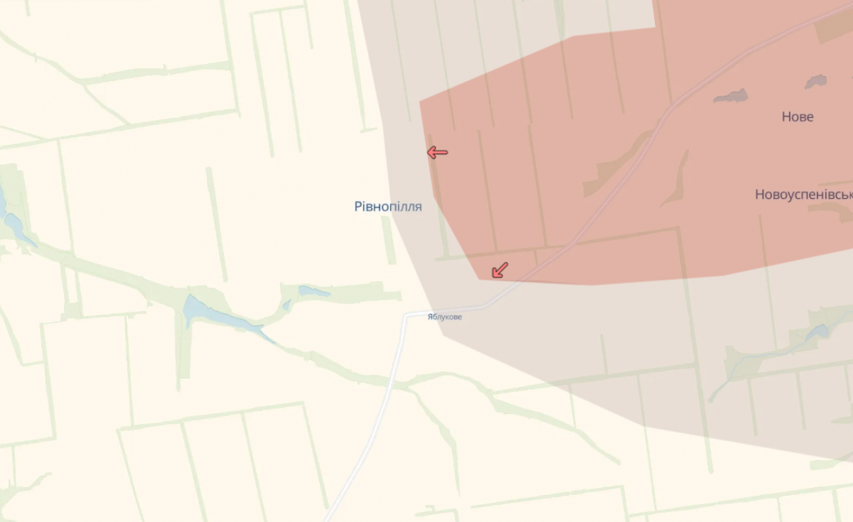 Ровнополье. Фото: карта DeepState