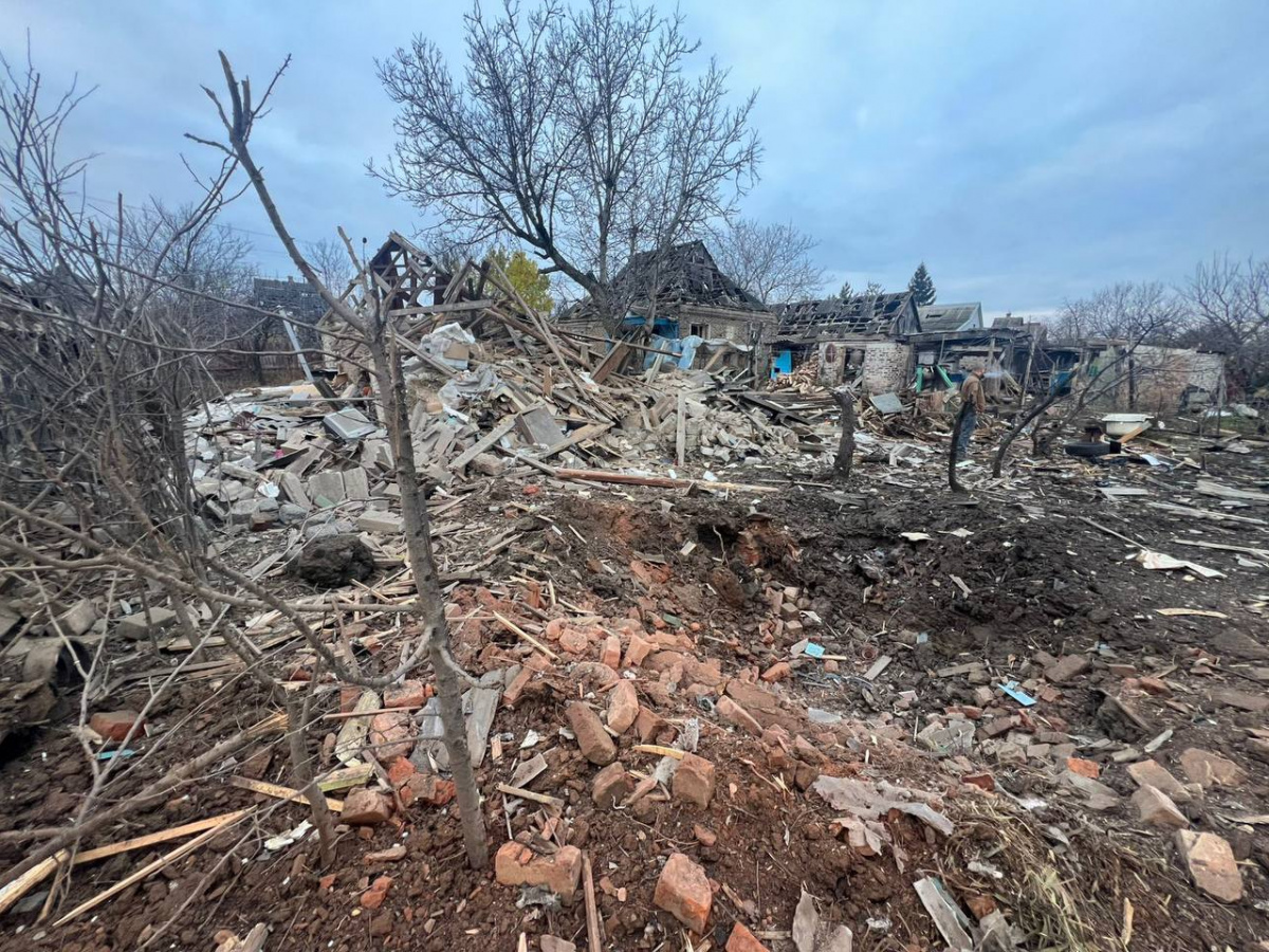 Последствия удара по Краматорской громаде. Фото: Краматорская ГВА