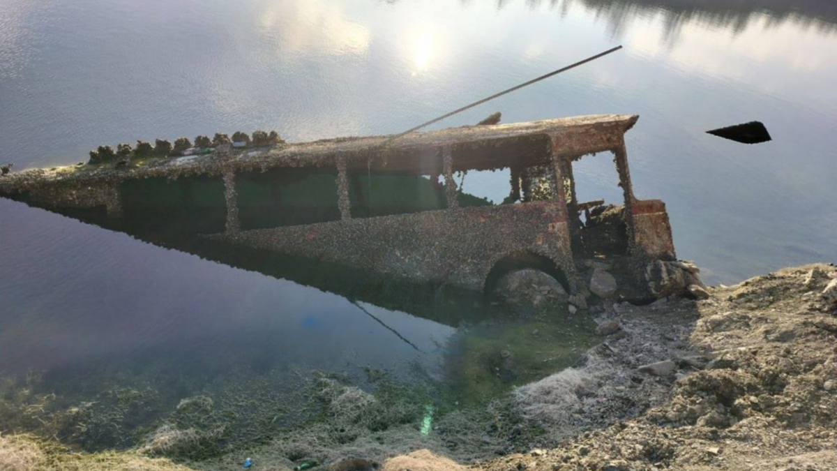 Монахівський кар'єр у Донецькій області пересихає