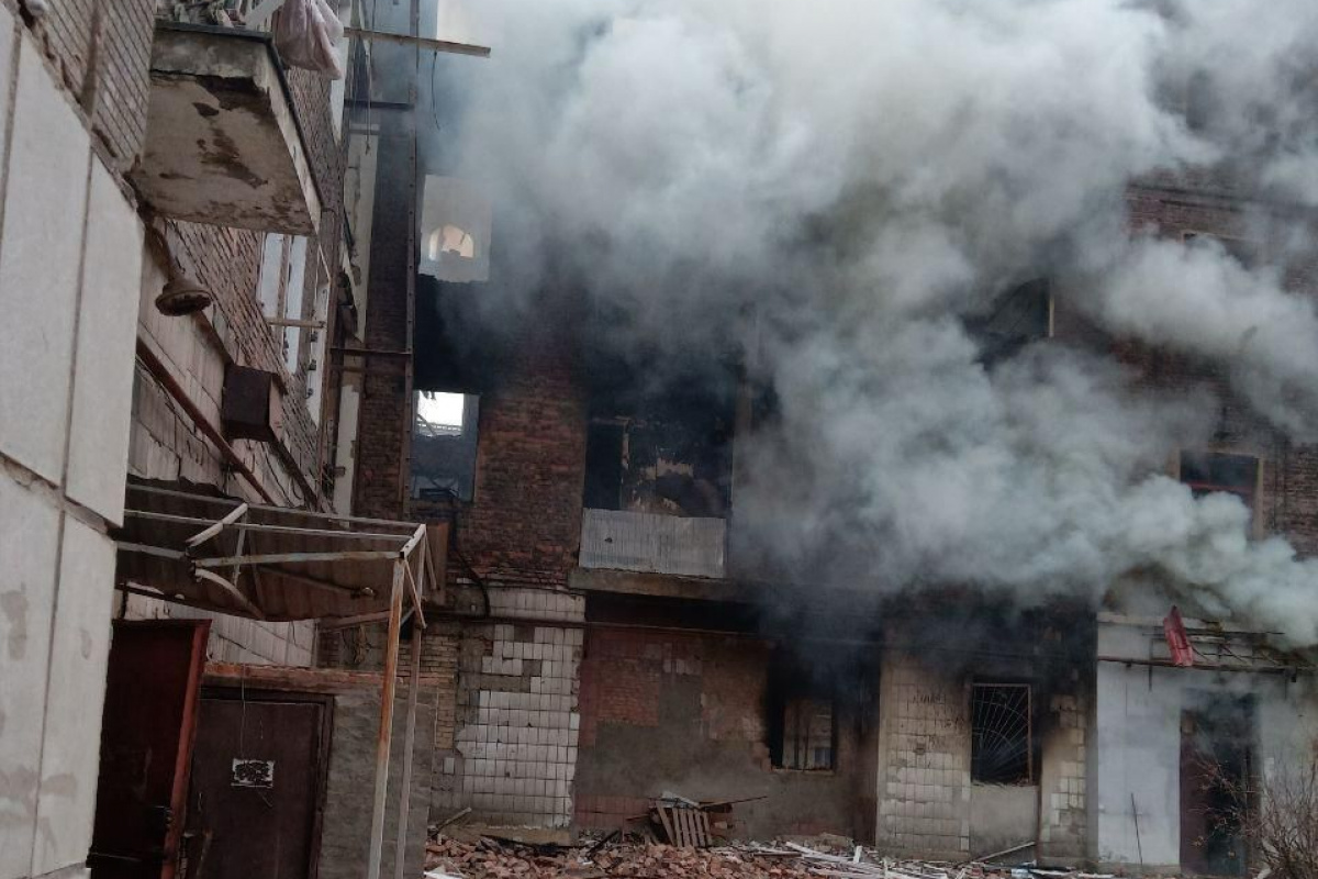 Последствия удара по Константиновке. Фото: Константиновская ГВА