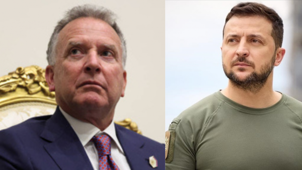 Стив Уиткофф и Владимир Зеленский. Фотоколлаж: «Новости Донбасса»