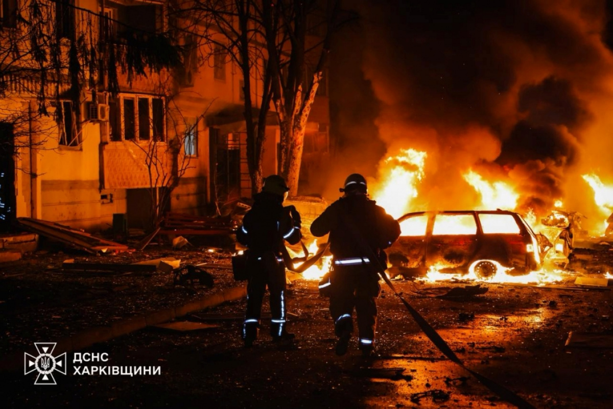 Удар РФ по Харькову.