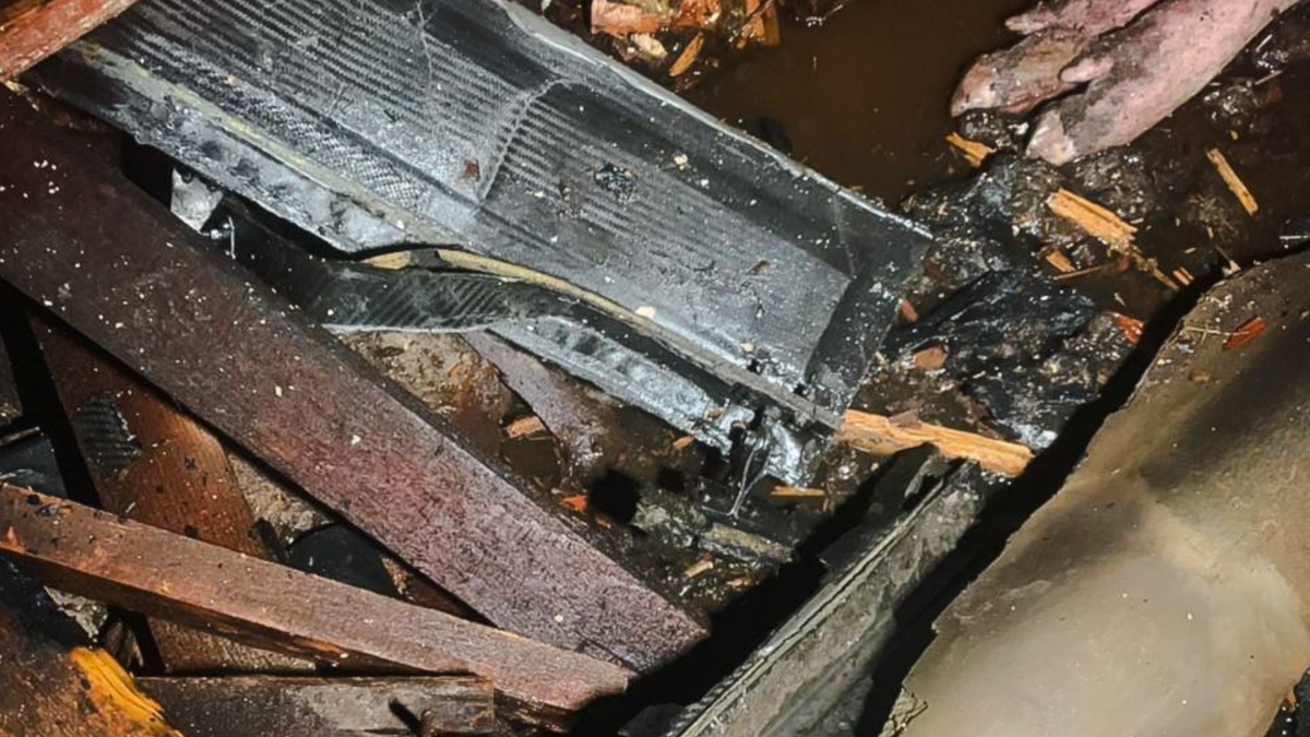 На агрофермі російський безпілотник убив десятки тварин. Фото: ДСНС Харківщини