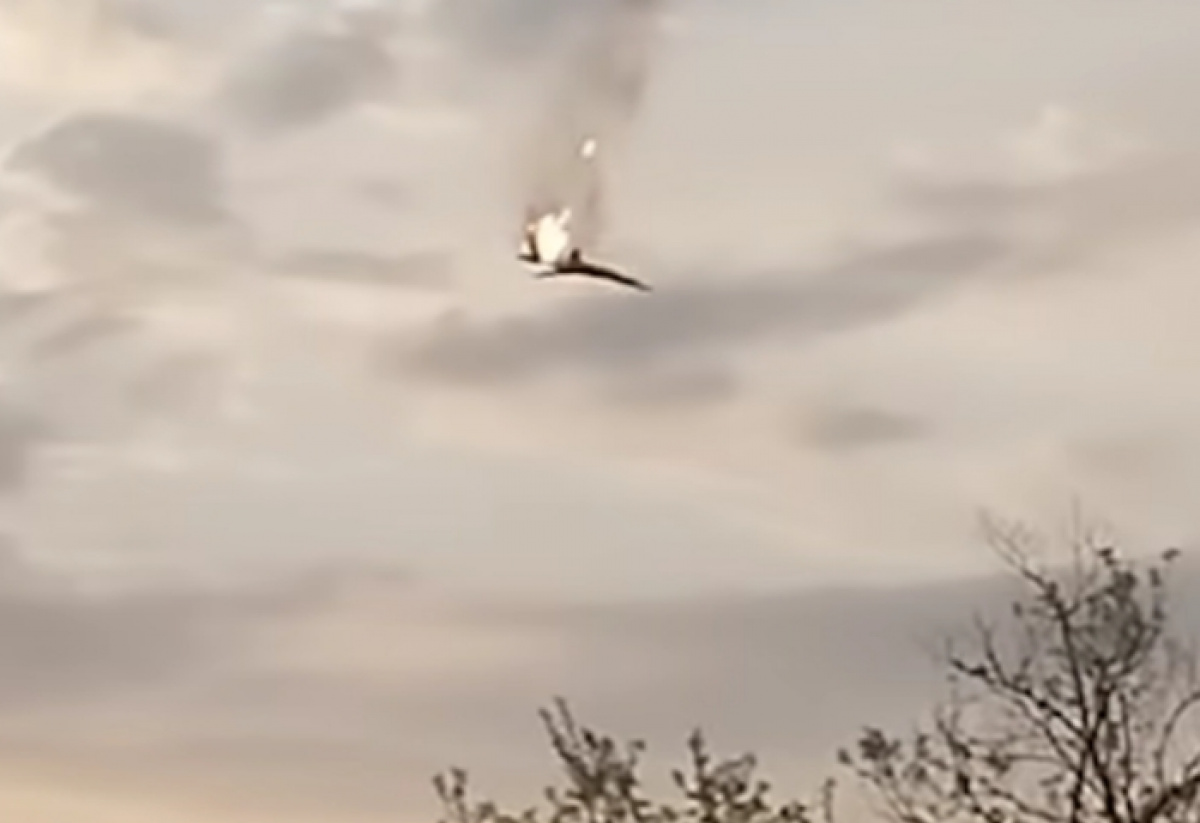 Збитий стратегічний бомбардувальник Ту-22М3