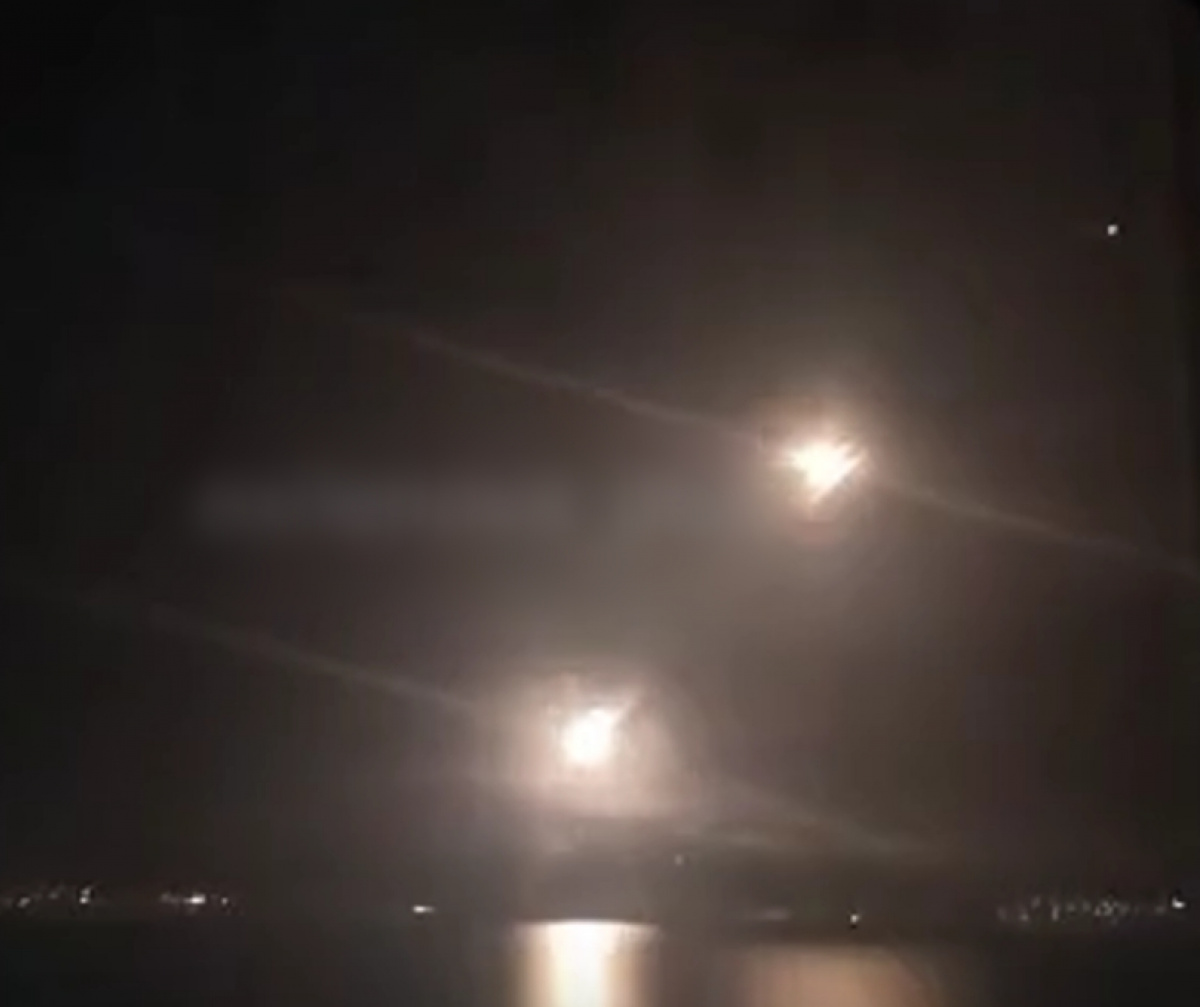 Запуск «Калібрів» з Новоросійська потрапив на відео