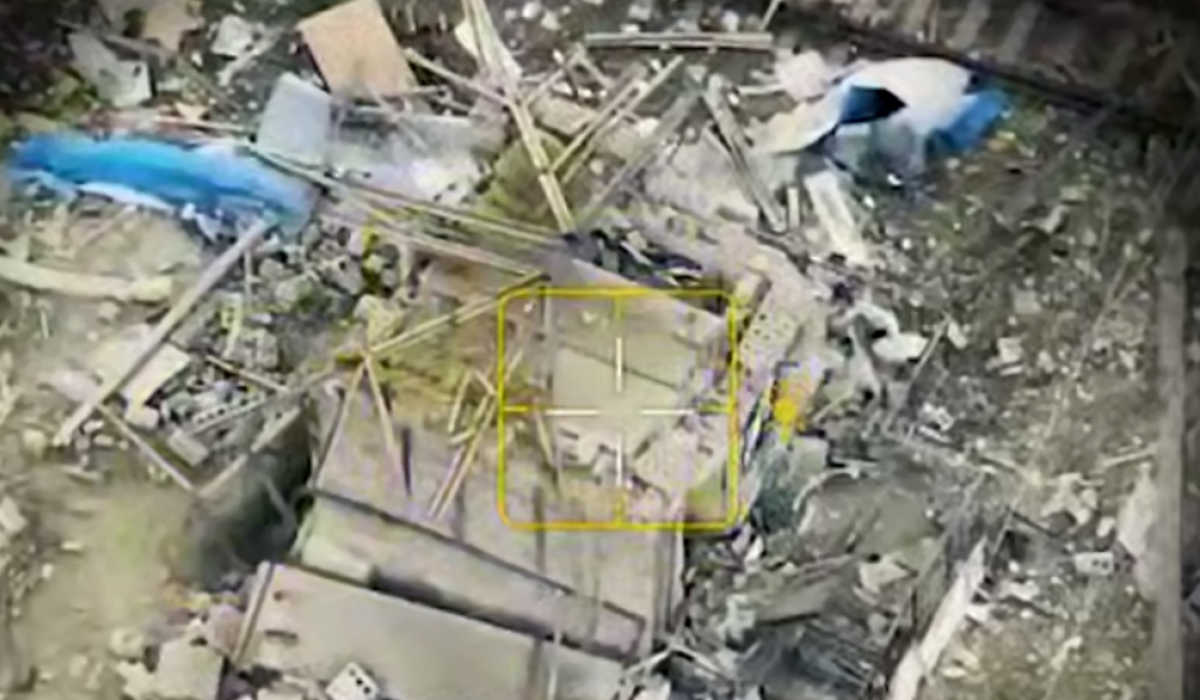 Військові НГУ взяли у полон окупантів. Фото: скриншот 