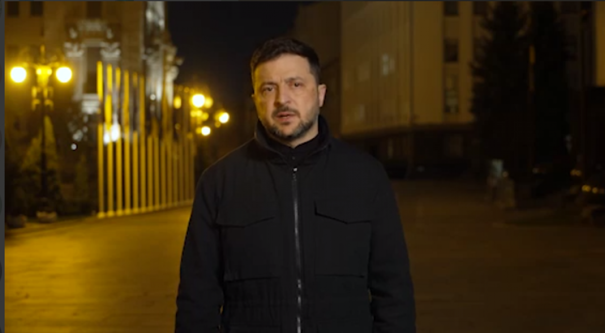 Президент України Володимир Зеленський. Скріншот