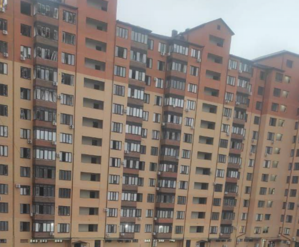 Вибухи у Каспійську. Фото: скриншот 