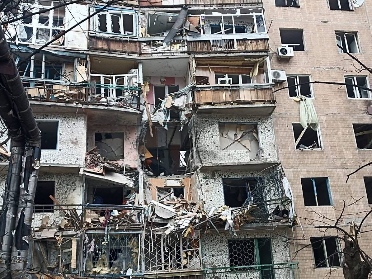 Россияне атаковали Краматорск. Фото: Краматорская ГВА 