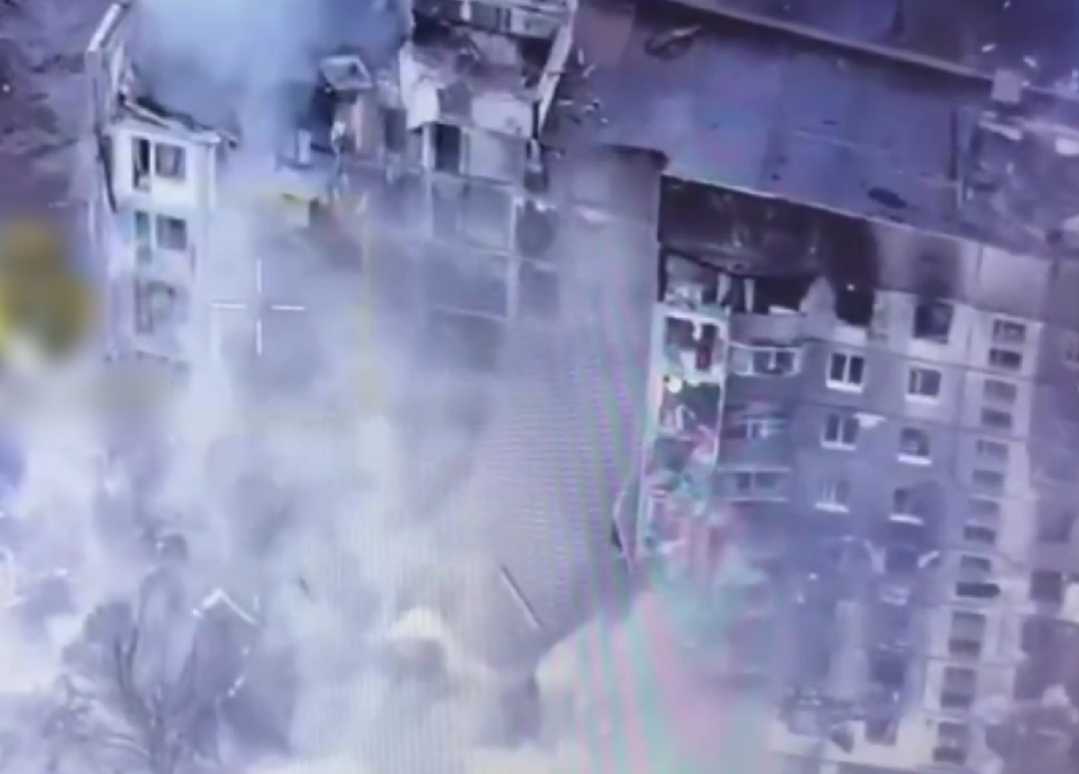 «Приліт» FPV-дрона в Куп'янську.