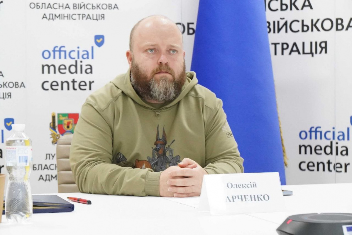 Глава Луганской областной военной администрации Алексей Харченко. Фото: ЛОВА