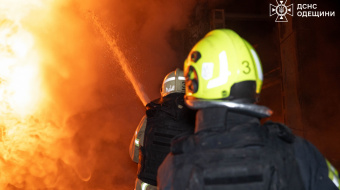 Последствия атаки на Одессу. Фото: ГСЧС