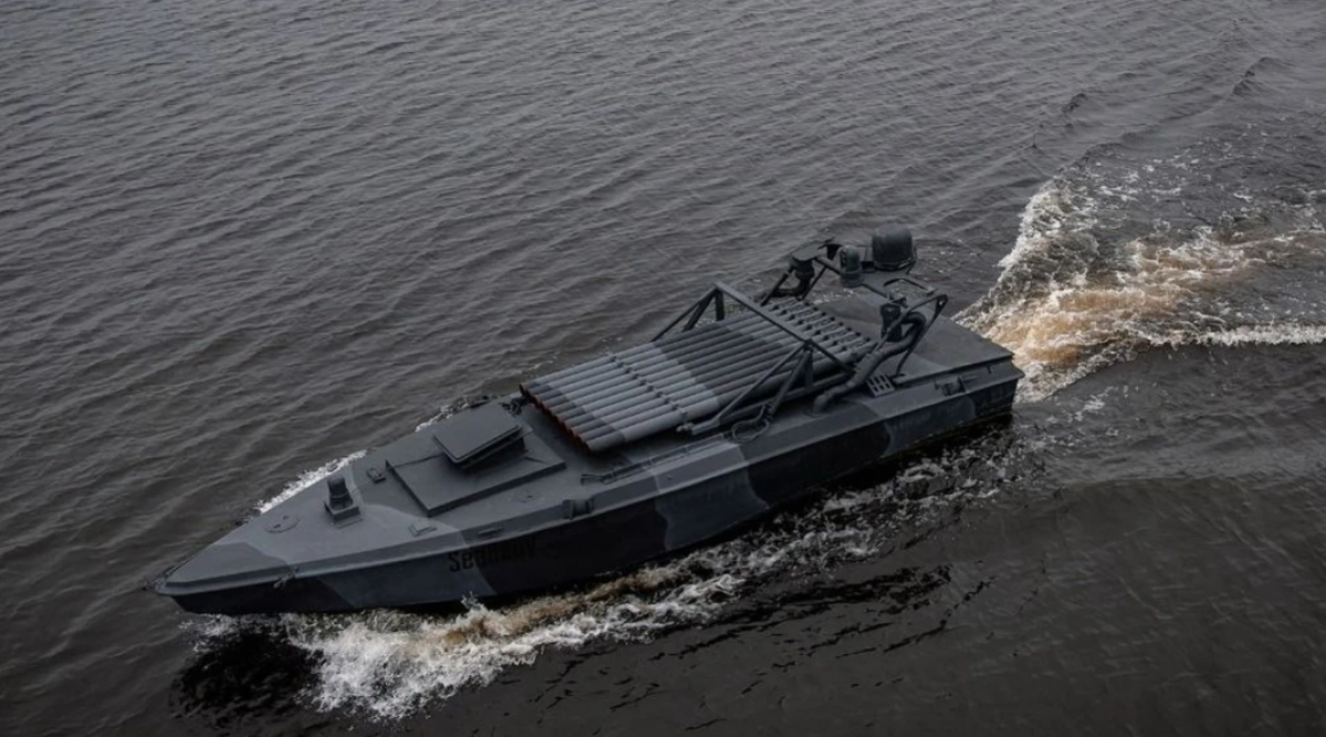 Румынские военные уничтожили дрейфующий дрон Sea Baby в Черном море