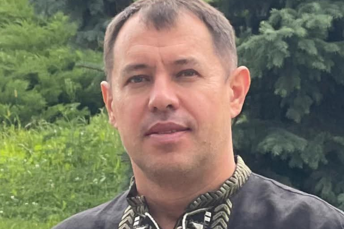 Новый глава Рубежанской городской военной администрации Сергей Карпеченко. Фото: ЛОВА