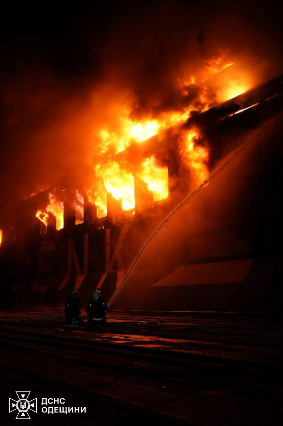 Россияне атаковали Одесскую область. Фото: Владимир Зеленский 