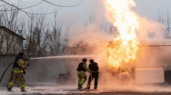 Последствия атаки на Дружковку. Фото: ГСЧС