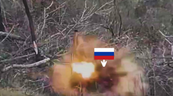 Удар по снайперу ВС РФ.