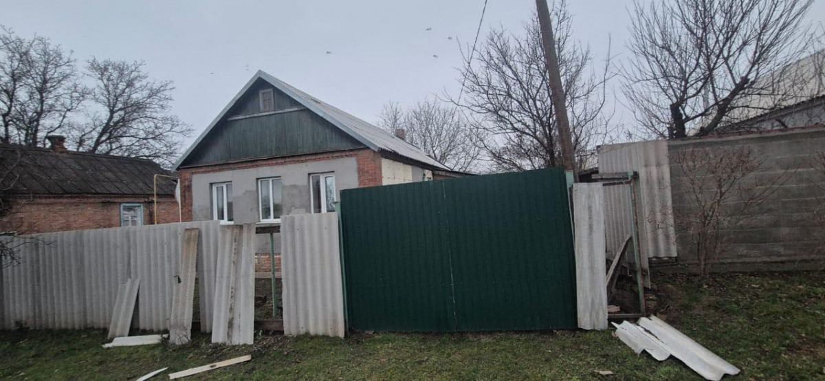 Последствия удара по Славянску. Фото: Славянская ГВА