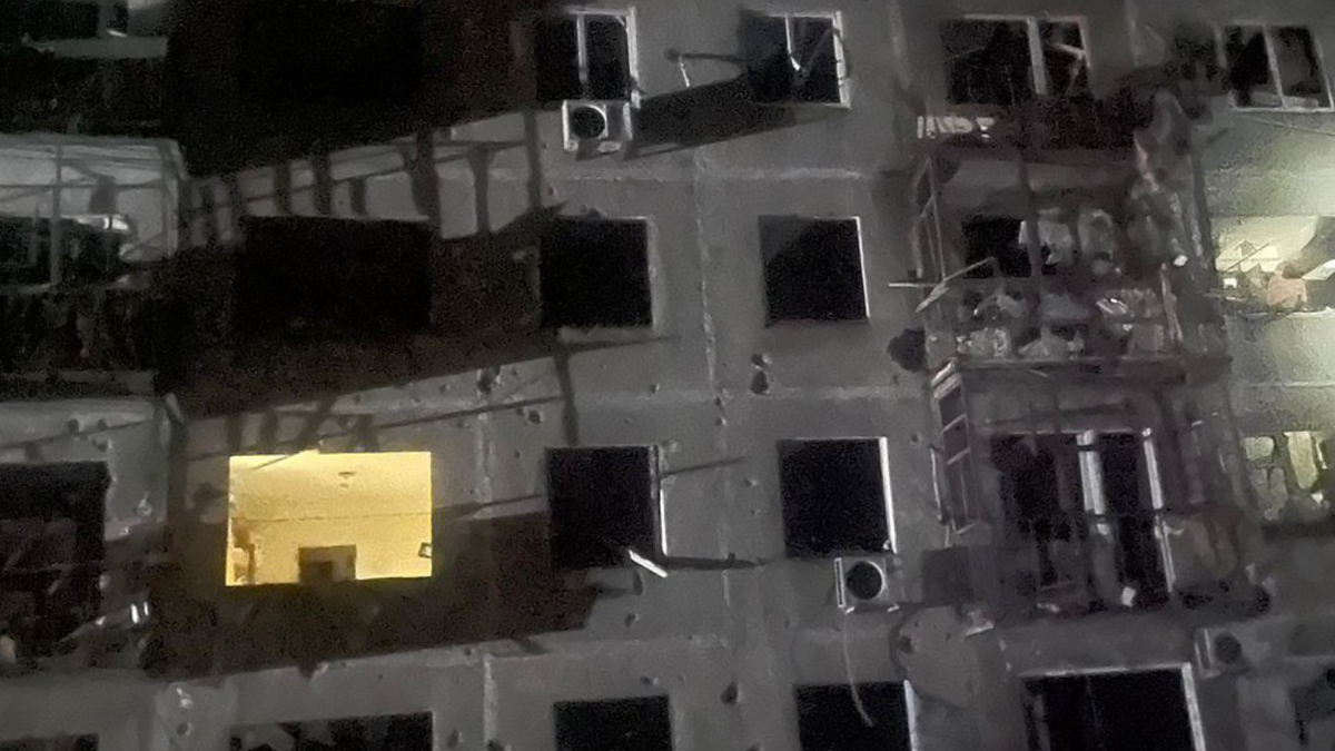 Последствия российских ударов по Донецкой области. Фото: Нацполиция Украины