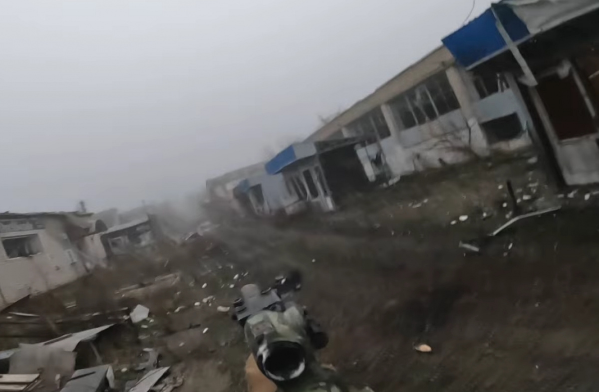 Зачистка Купянска бойцами ССО.