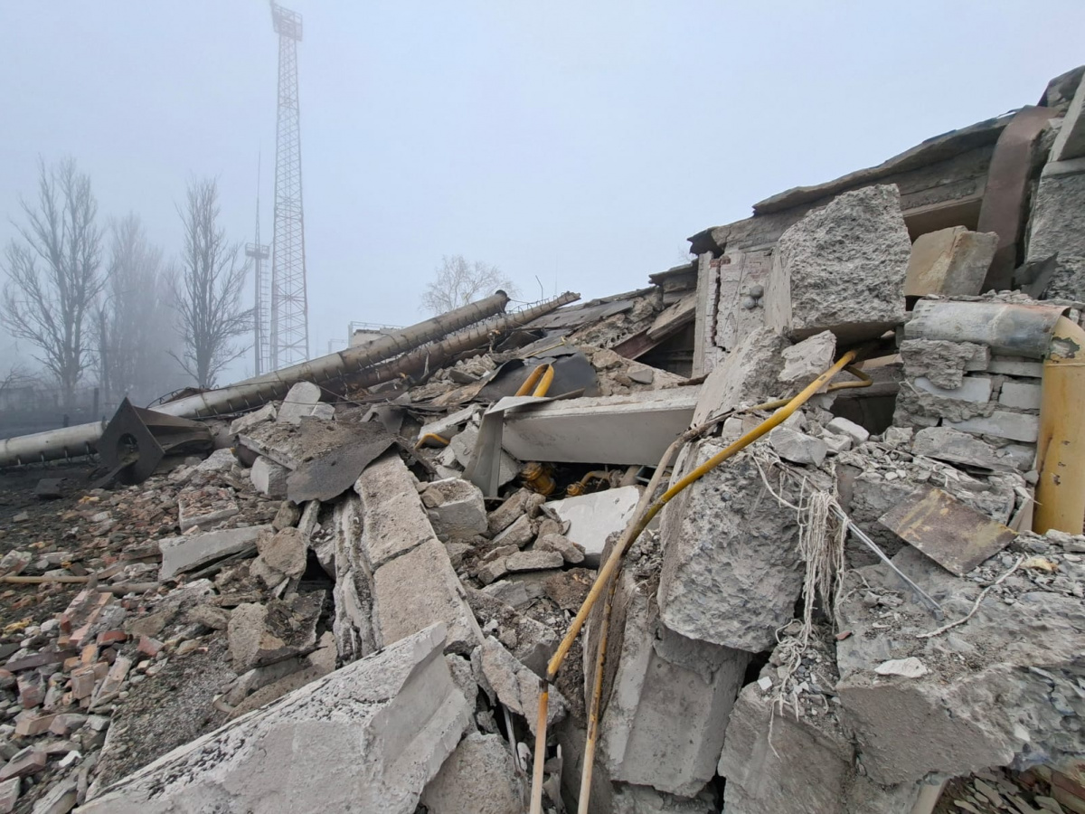 Россияне атаковали Краматорск. Фото: Донецкоблгаз 