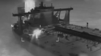 Задержание танкера «теневого флота».