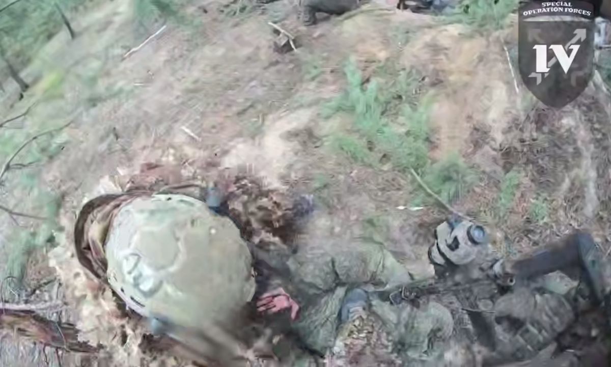 Пленный оккупант на Донетчине. Фото: кадр из видео