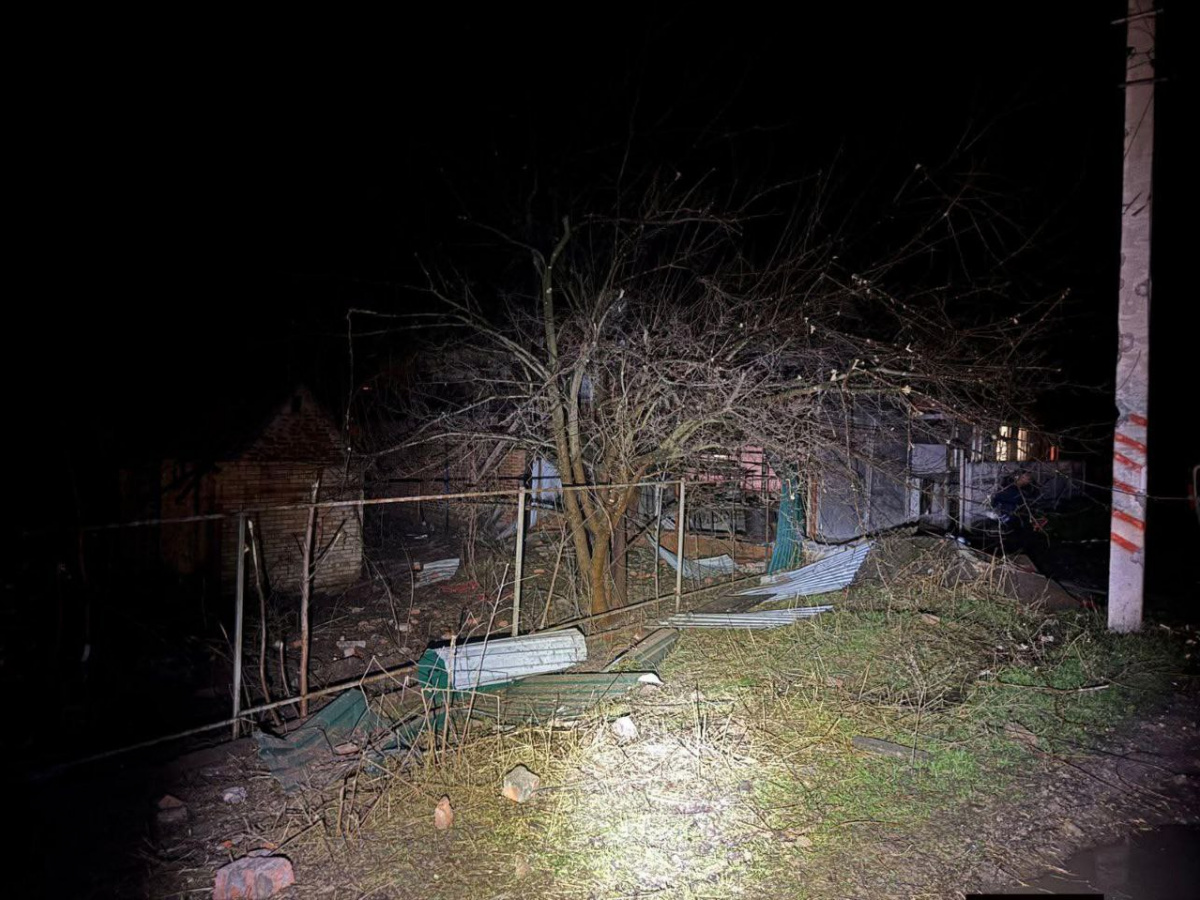 Наслідки атаки на Слов'янськ. Фото: Слов'янська МВА