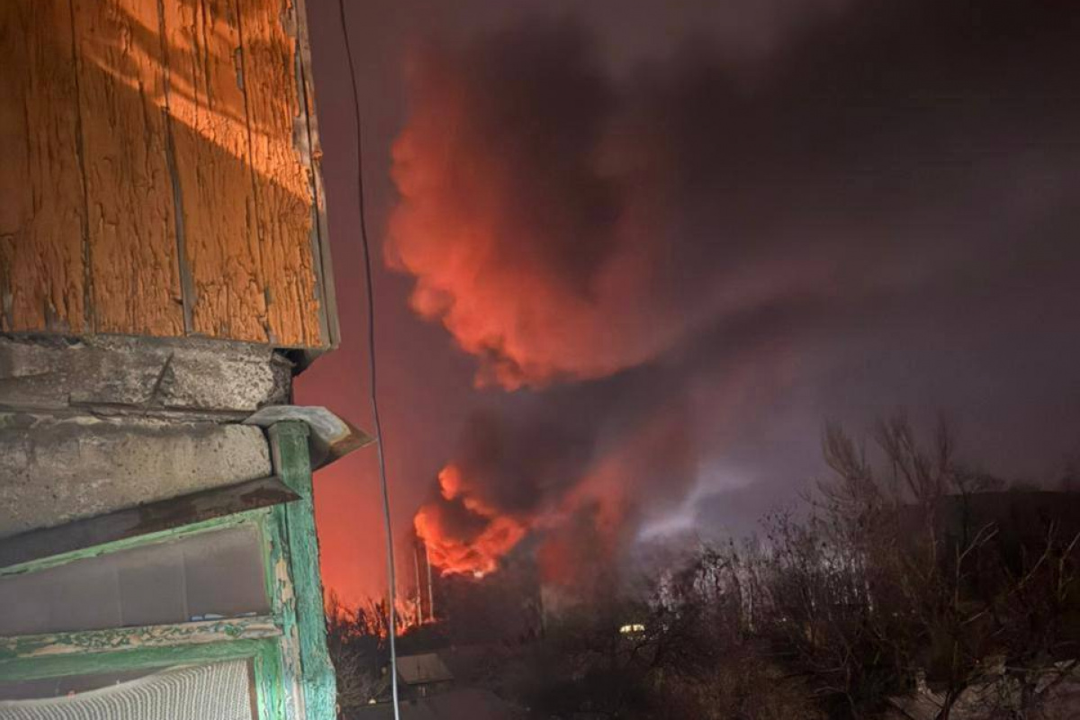Последствия атаки на оккупированную Макеевку. Фото: кадр из видео