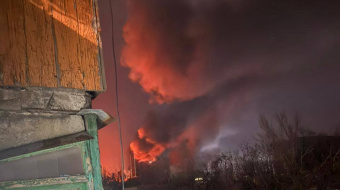 Последствия атаки на оккупированную Макеевку. Фото: кадр из видео