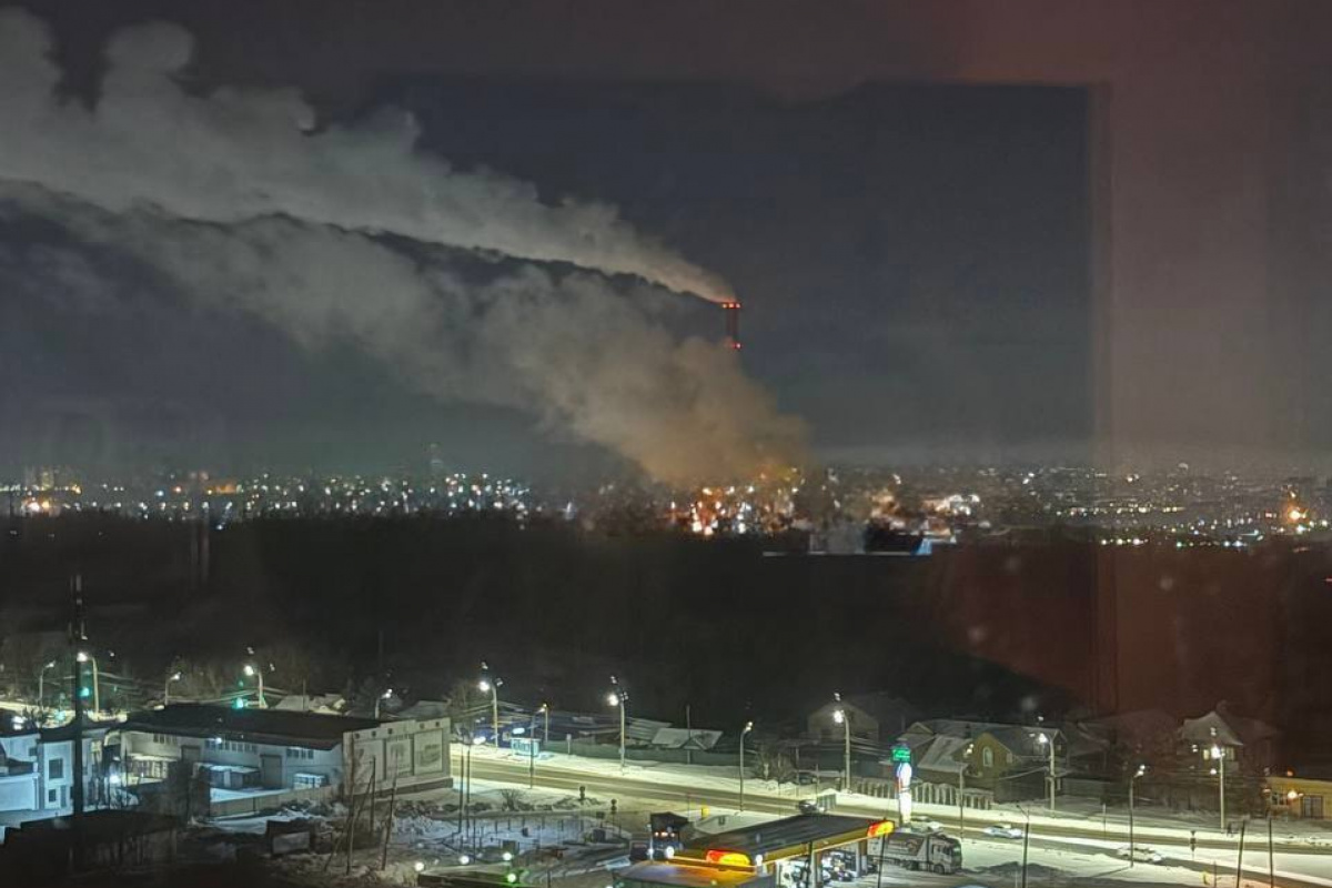 Последствия атаки на ТЭЦ в Орле. Фото: соцсети