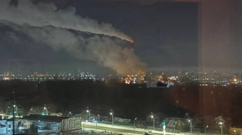 Последствия атаки на ТЭЦ в Орле. Фото: соцсети