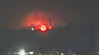 Последствия атаки на оккупированный Мариуполь. Фото: соцсети