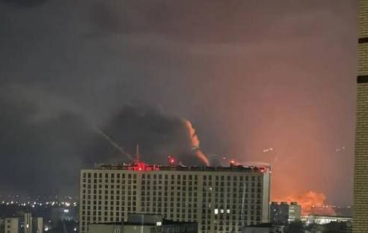 У Генштабі ЗСУ підтвердили удар ЗСУ по підприємству в Ростовській області. Фото: скриншот 