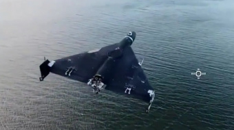 Кадр з перехоплювача на «Шахед».