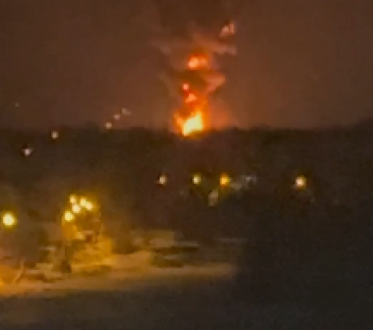 Сили оборони вразили нафтобазу «Пензанафтопродукт» у Пензенській області РФ. Фото: скріншот 