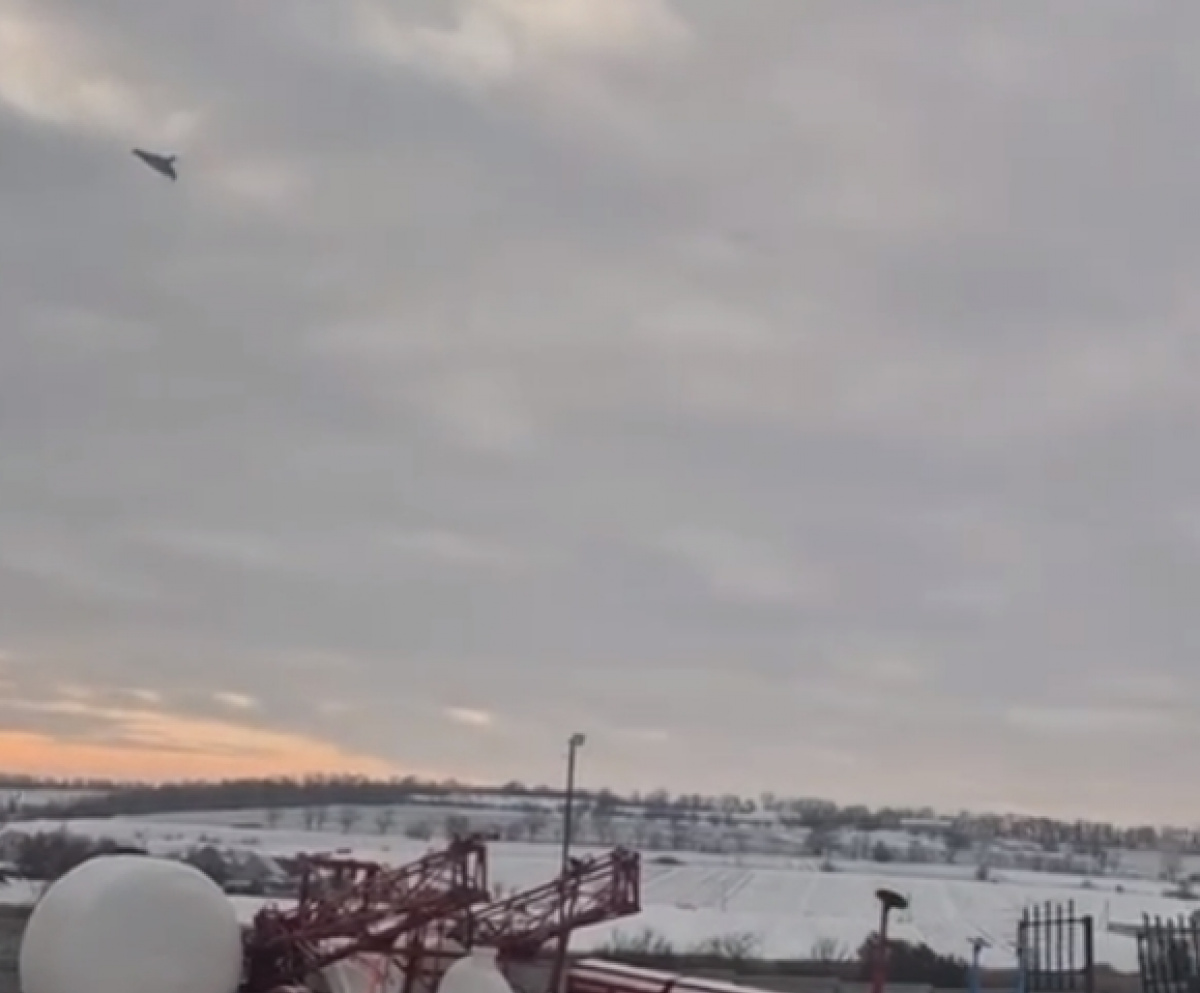 Полет БПЛА БМ-35.