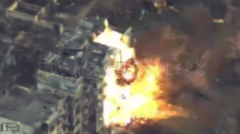 Удар по российской пехоте в Покровске. Фото: кадр из видео