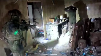 Пленный российский военный на Лиманском направлении. Фото: кадр из видео