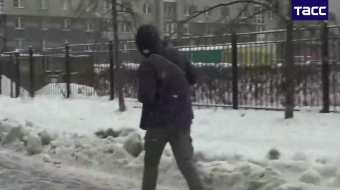 У Петербурзі затримали чоловіка, який нібито планував вбити російського військового. Фото: скріншот 