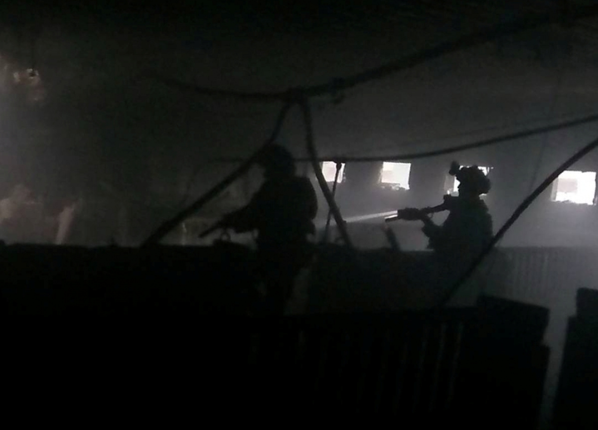 Зачистка території промислового об’єкта. Фото: 3-й полк ССО ЗСУ.