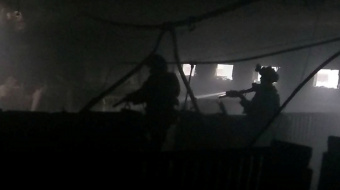 Зачистка территории промышленного объекта. Фото: 3-й полк ССО ВСУ.