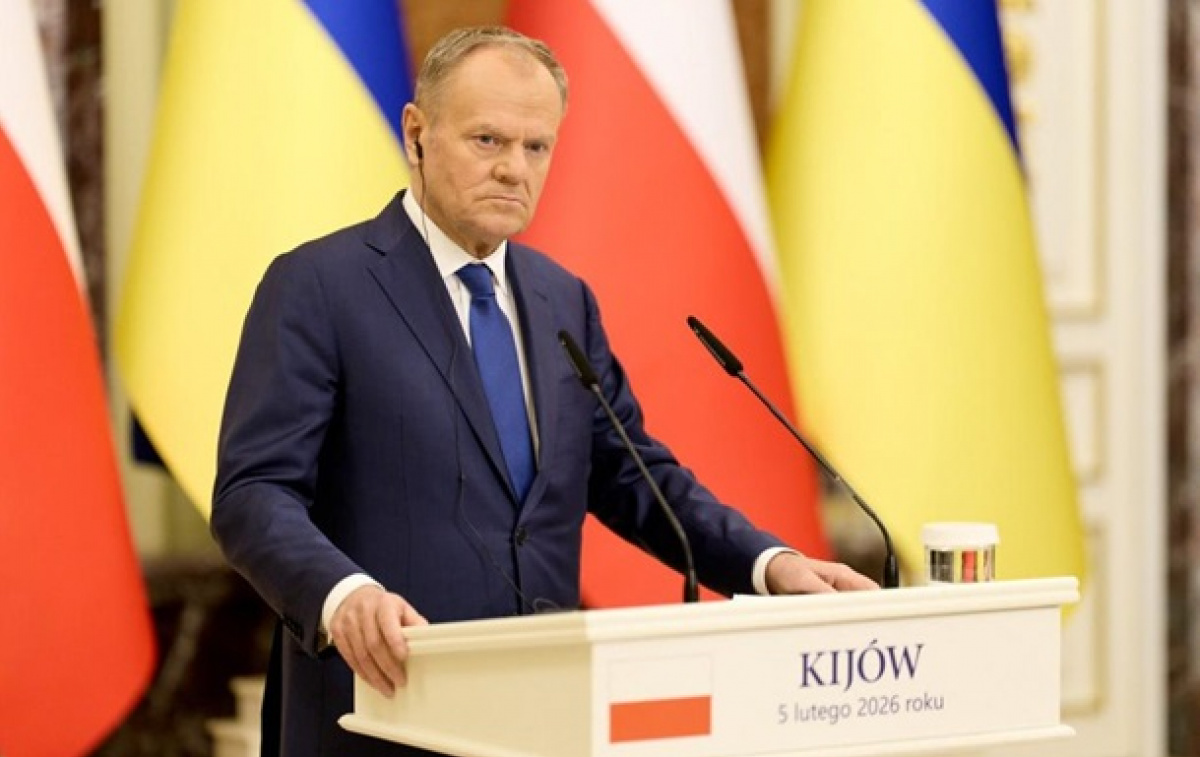 Премьер-министр Польши Дональд Туск. Фото: пресс-служба президента Украины