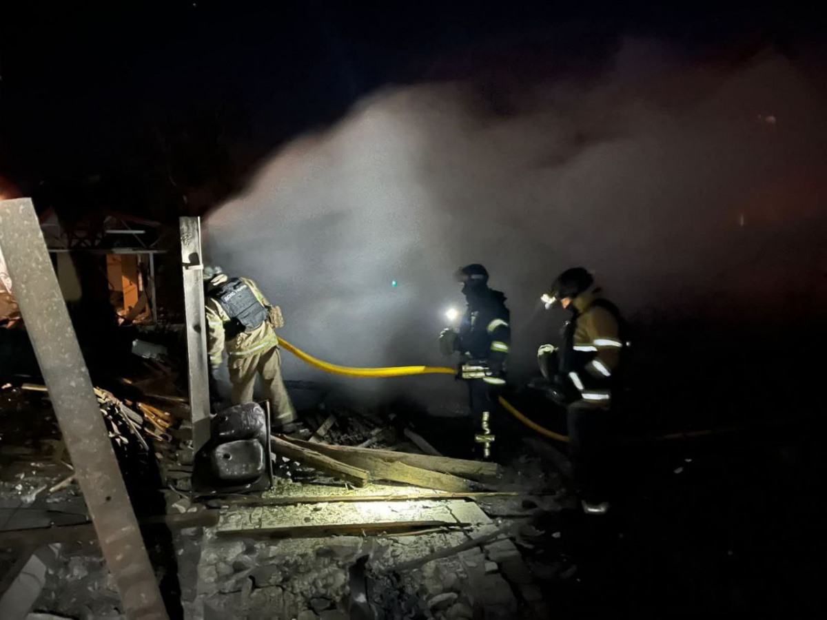 Последвтия атаки на Славянск. Фото: Славянская ГВА